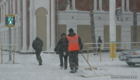 Костанай попал под действие мощного циклона