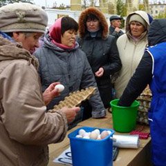 Очередная ярмарка пройдет уже во Дворце спорта