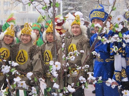 Снег, любовь и Наурыз!!!