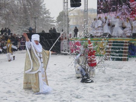 Снег, любовь и Наурыз!!!