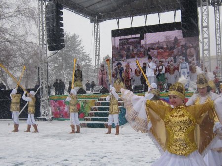 Снег, любовь и Наурыз!!!