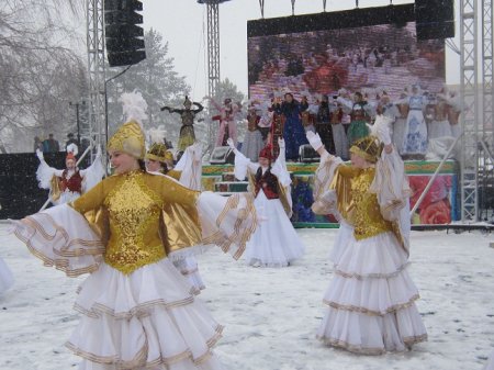 Снег, любовь и Наурыз!!!