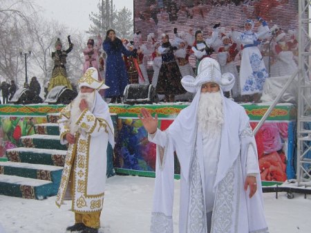 Снег, любовь и Наурыз!!!