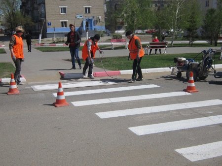 «Зебра», цветы, фонтаны