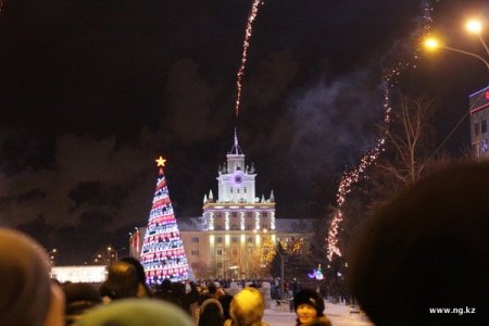 Новый год в Костанае. Репортаж