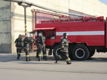 Сценарий предполагал возгорание... 