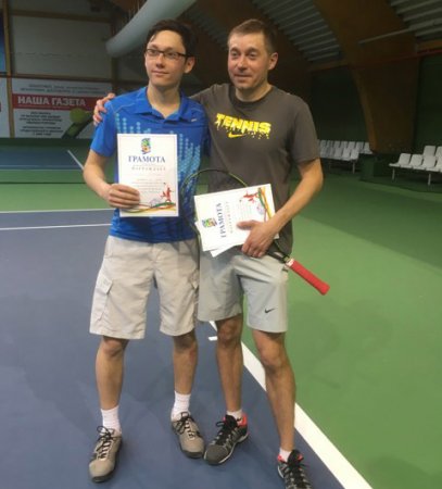 Первый турнир среди сеньоров прошел в Теннисном центре "Костанай"