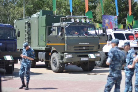 В Костанае горожанам показали спецтехнику ДВД, ДЧС и пожарных