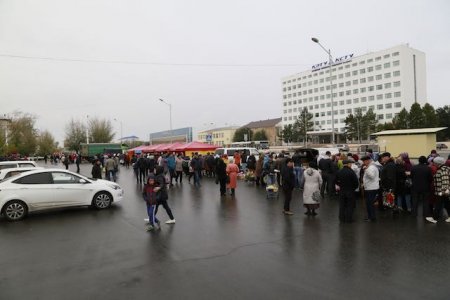 Первая сельскохозяйственная ярмарка в этом сезоне прошла в Костанае