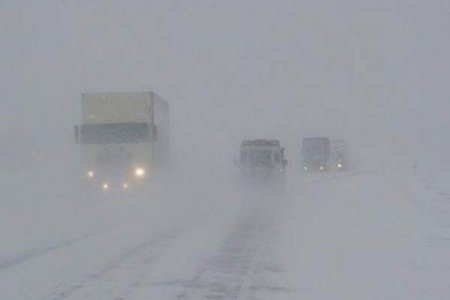 В Костанайской области ввели ограничения на дорогах из-за сильных морозов 