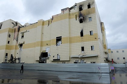 Причиной пожара в «Зимней вишне» назвали воду