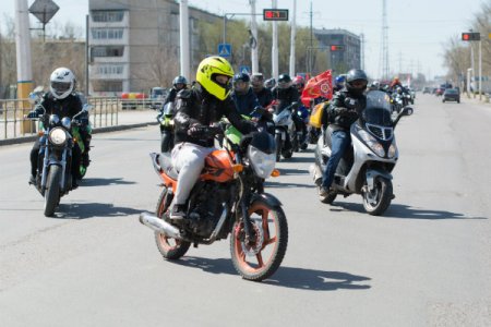 В Костанае состоялось открытие мотосезона 